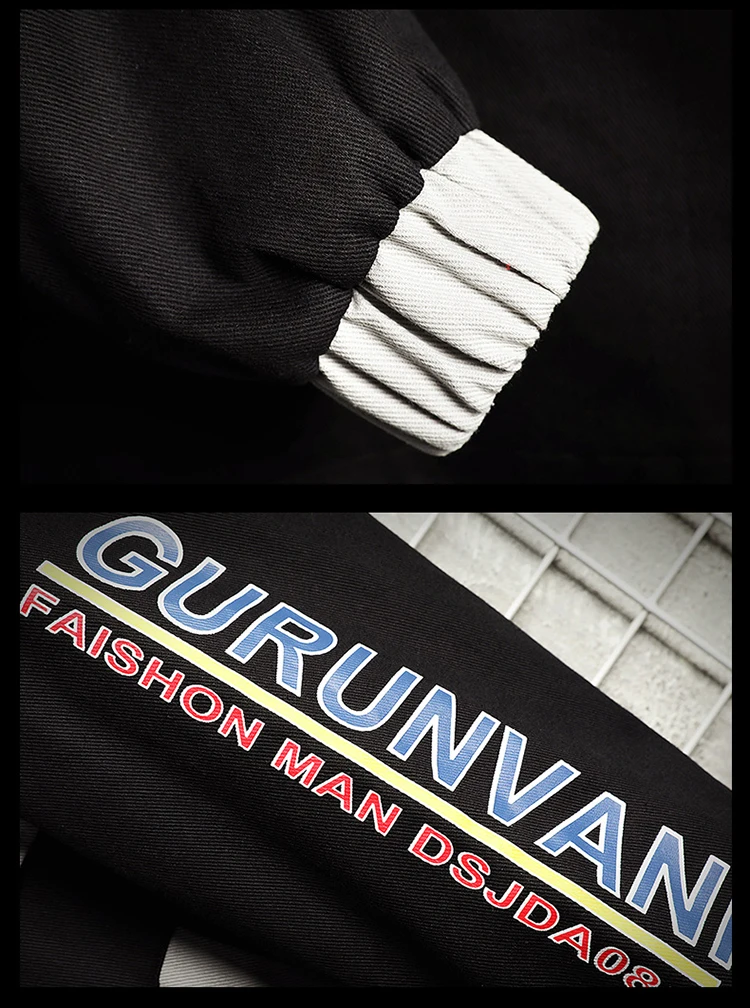 Цветные Лоскутные толстовки с капюшоном мужские толстовки в стиле хип-хоп пуловер с вышивкой толстовки Harajuku уличная одежда