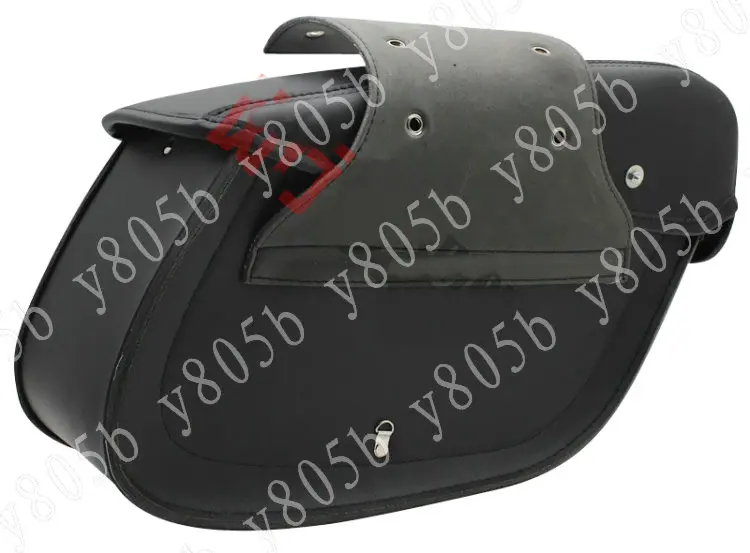 Мотоциклетная Боковая Сумка из искусственной кожи седловые сумки для Honda Yamaha Suzuki
