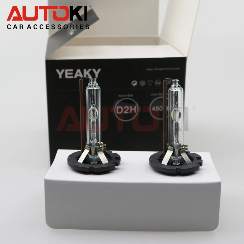 Autoki Yeaky Series 35 Вт 12 в супер яркая фотолампа 4500K 5500K 6500K Hid ксеноновая лампа D2H HID |