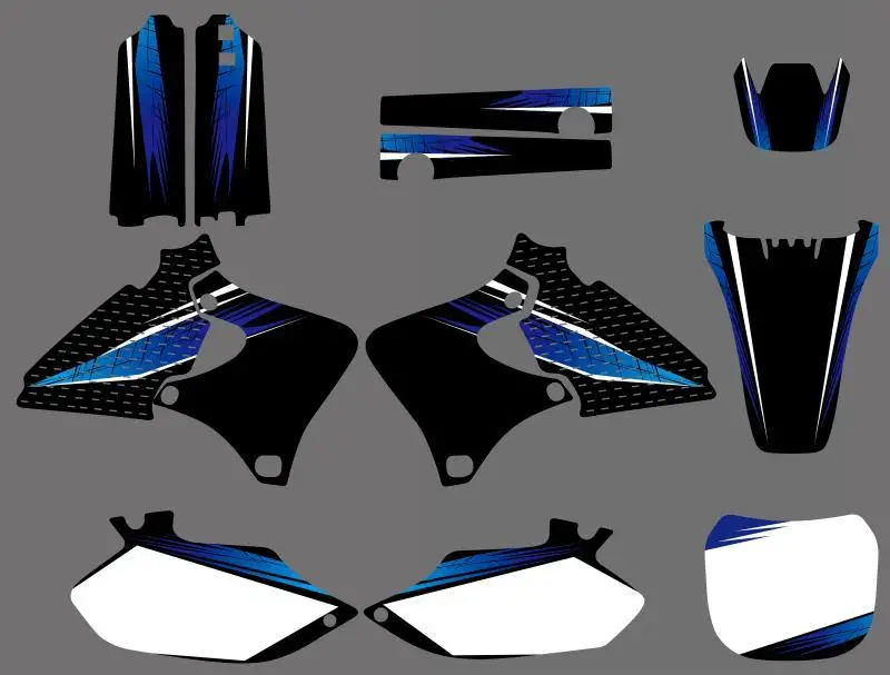 

GRAPHICS & BACKGROUNDS DECALS STICKERS Kits for Yamaha 4 STROKES YZ250F YZ400F YZ426F YZ 250F 400F 426F 1999 2000 2001 2002