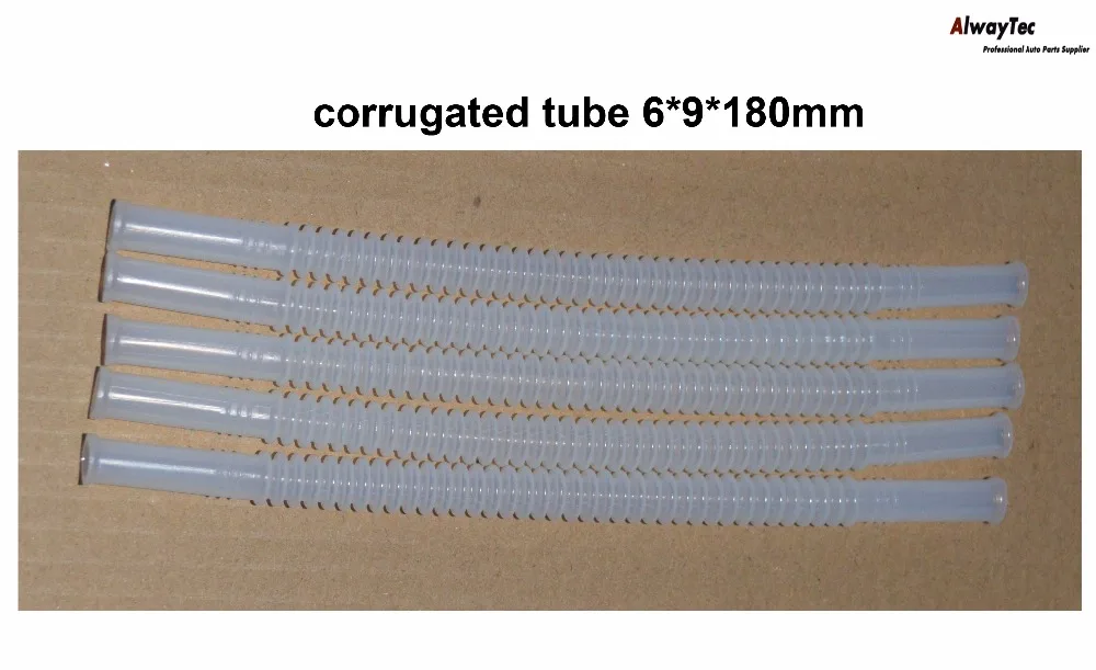 10pcs per lot 6mm*9mm*180mm fuel pump corrugated nylon tube corrugated