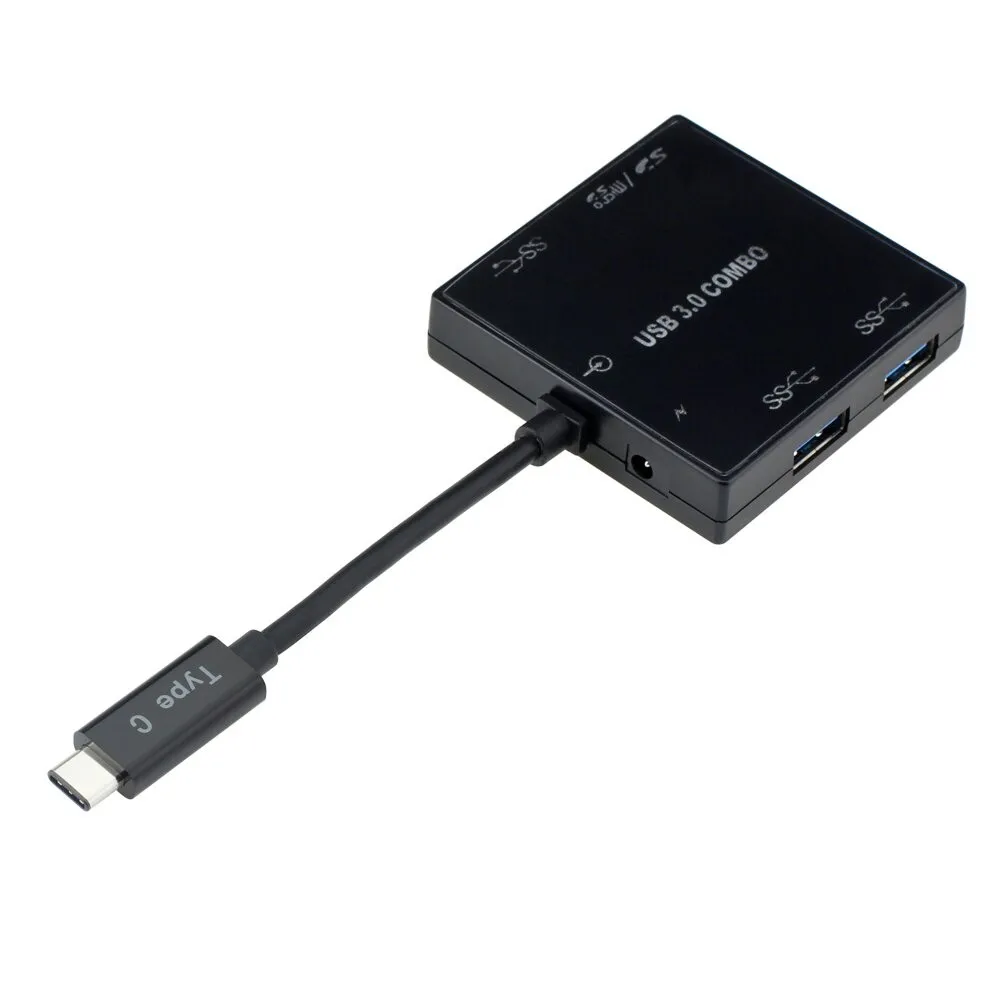 Тип C USB 3,1 USB-C тип-c кардридер USB 3,0 комбинированный разъем адаптер для vga кабель hp павильон x2