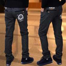 Garçon pantalon modèles d’hiver grande vierge stretch pantalon enfants occasionnels pantalon garçon pantalon, plus épais velours enfants Unique/pantalon