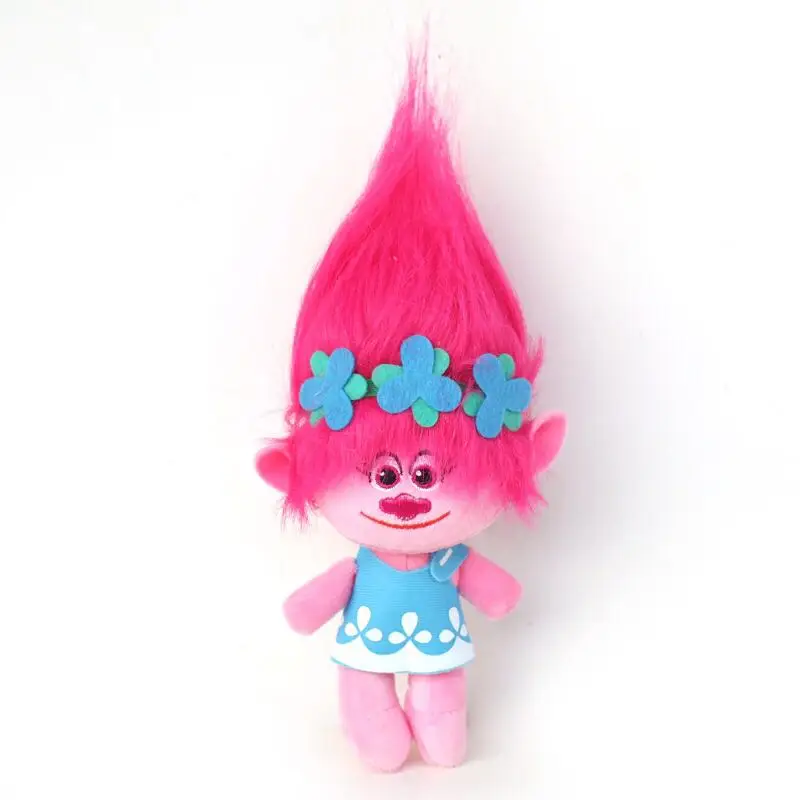23 см горячая новинка фильм тролли плюшевые игрушки Poppy Branch Dream работает мягкие куклы из мультфильма на удачу тролли рождественские подарки
