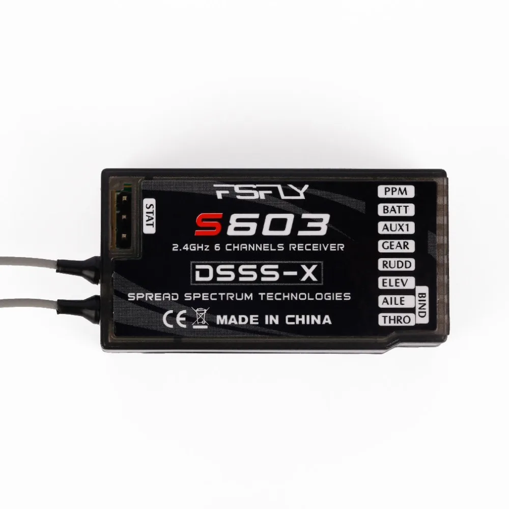 S603 Digital Spread Modulation 6CH Receiver For JR RC Helicopter Plane
