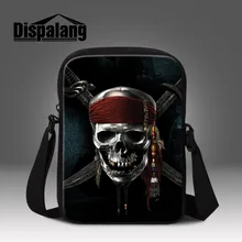 Известный бренд Для мужчин Повседневное Сумка Прохладный Череп печати Для Мужчин's Кроссбоди мешок мода Повседневное путешествия Сумки на плечо Bolsas feminina
