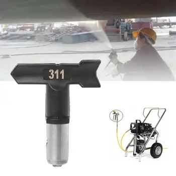

Balck Airless Spray Gun Tips Tungsten Steel Durable Sprayer Nozzle For Paint Sprayer Garden Power Tools