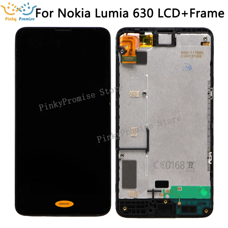 ЖК-дисплей для NOKIA Lumia 630 сенсорный ЖК-экран дисплей дигитайзер Запасные части N630 |