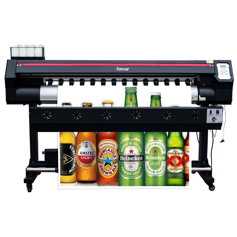 

1.6M Automatic Inkjet Printer Wide Format Eco Solvent Pvc Banner Printer Machine 160Cm Ecosolvent Printer 1440 Resolution