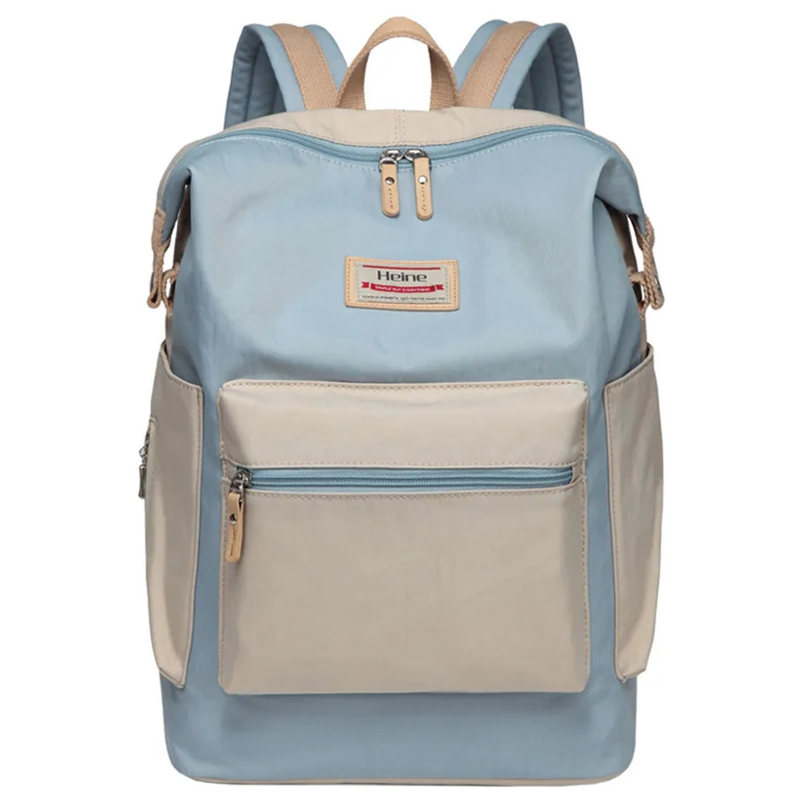 New Arrival! Korean Patchwork Mommy Diaper Changing Milk Bottle Bag Multifunctional Large Capacity Mother Shoulder Backpack 13