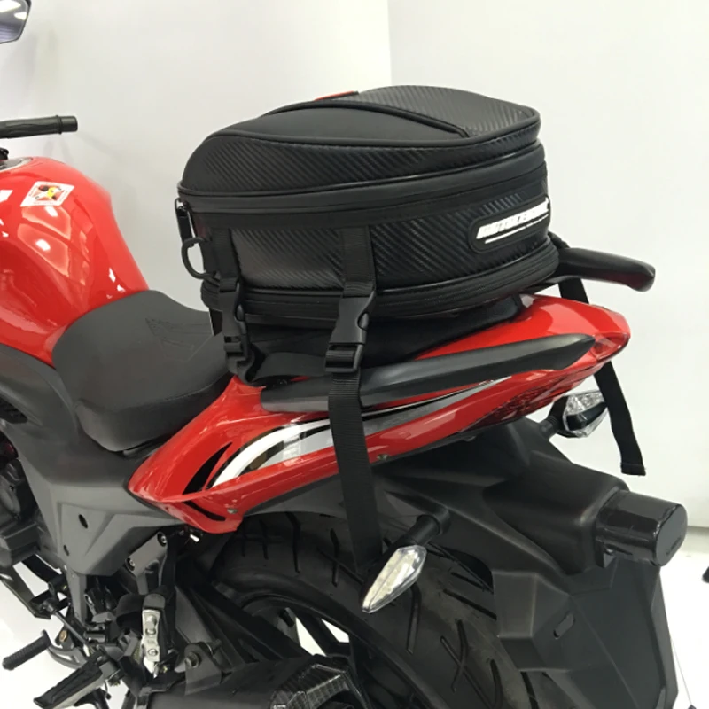 Для BMW Honda Yamaha мотоциклетные задние Сумки на заднее сиденье сумки Дорожная сумка мотоцикл Скутер спортивный багаж заднего сиденья Rider масляные мешки