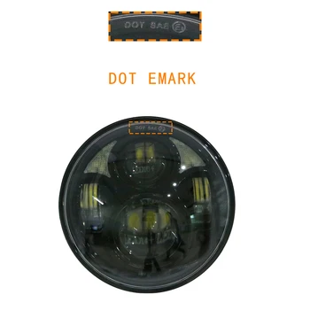 

5.75 Inch moto LED Round Motorcycle Headlight for Harley Wide Glide XL1200X FXDX Seventy Two Headlight LED 5 3/4" Headlamp