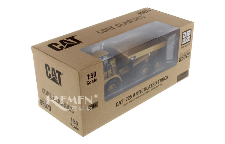 Игрушечная модель DM 1:50 гусеница кошка 725 шарнирное самосвал конструирование грузовика машинное оборудование литье под давлением модель игрушки 85073 коллекция, украшение