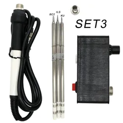 OLED MINI Digital Soldering Station - Portable DC Version, QUICKO (SET3)