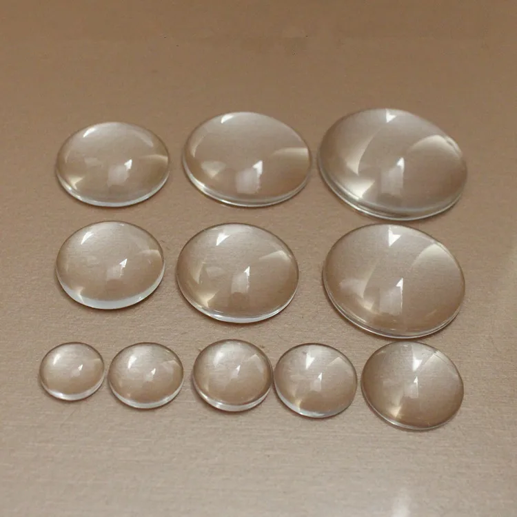 

Semicircle flat / sequins transparent sapphire glass patch DIY jewelry accessories accessories bottom bracket
