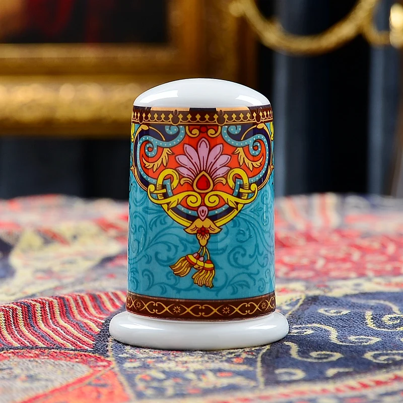 European creative bone china tableware toothpick box fashion ceramic holder jar home ceramics LO95432 | Дом и сад