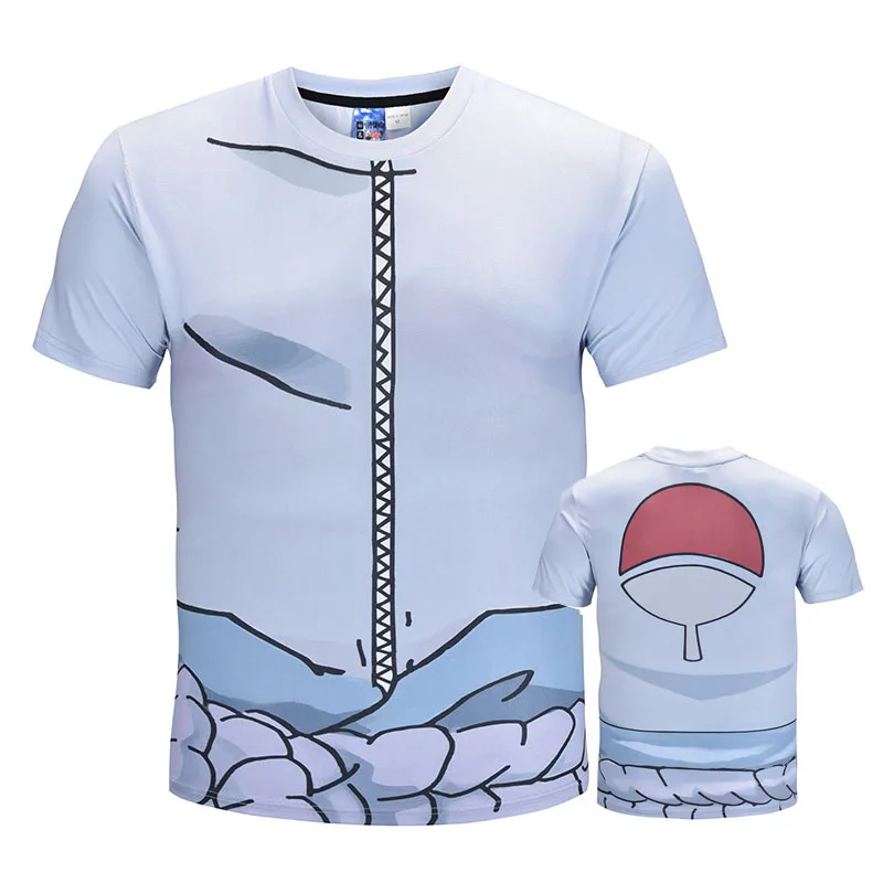 Cosroad Naruto Boruto T Shirt Uchiha Itachi Sasuke Madara Kakashi Men Women T-shirt Summer Tees Top Tshirt1 (9)