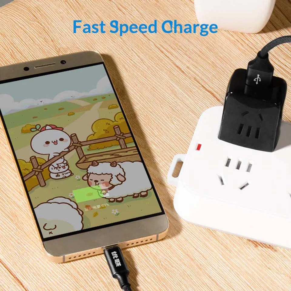 Кабель Unnlink USB C 3 1 Type 2.4A для быстрой зарядки и передачи данных P20 Mate20 Galaxy S8 S9 Mi8 Redmi