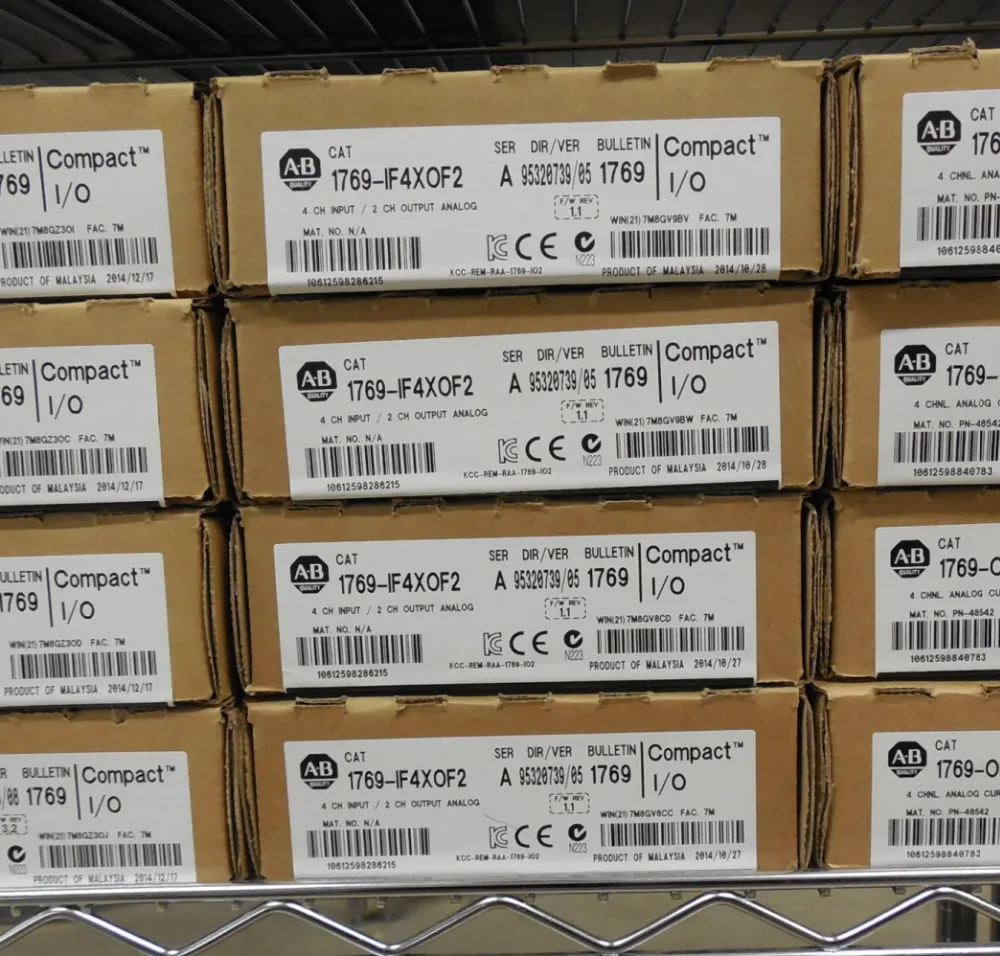 

ALLEN BRADLEY MICROLOGIX 1769-IF4XOF2 ANALOG FACTORY SEALED