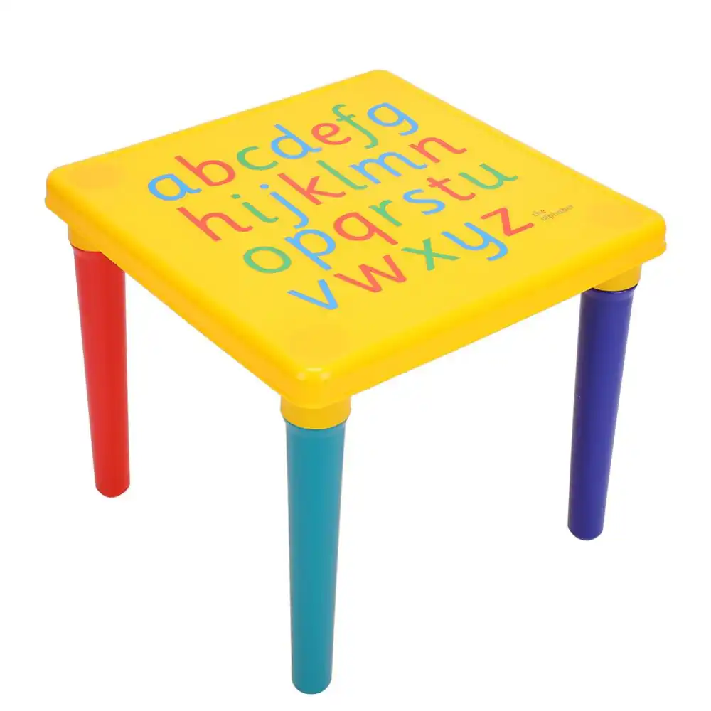 Set Table Chairs Plastic Diy Kids Set Play Baby Toddler Activity