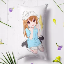 Новые Аниме-клетки на работе! Erythrocite красная кровяная клетка и кровяное покрытие плюшевые мягкие куклы подушка для игрушек Подушка Косплей Подарки