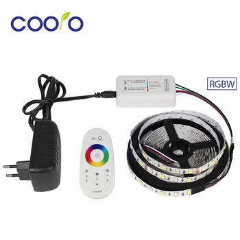 

Flexible DC12V 5050 RGBW/RGBWW LED Strip Light+RGBW LED Strip RF Controller+3A Power Adapter Full Set