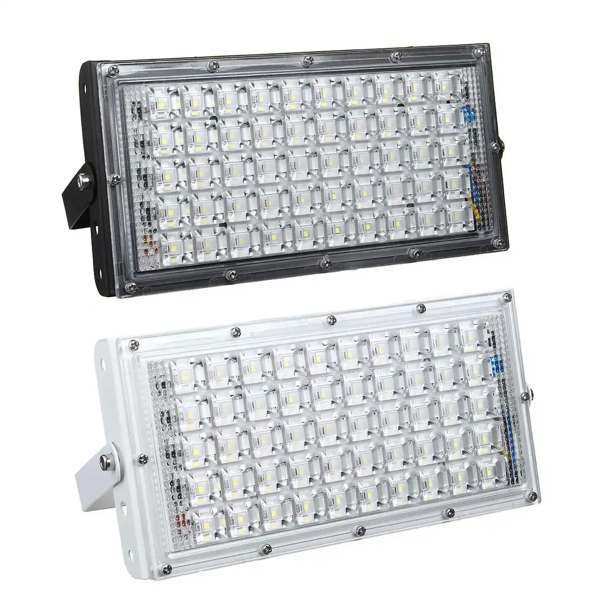 

LED Flood Light 50W 220V Floodlight IP65 Waterproof led Light Outdoor Wall Reflector Lighting Garden Square Spotlight 6500K