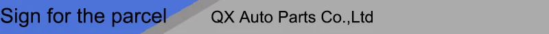 4.sign for the parcel