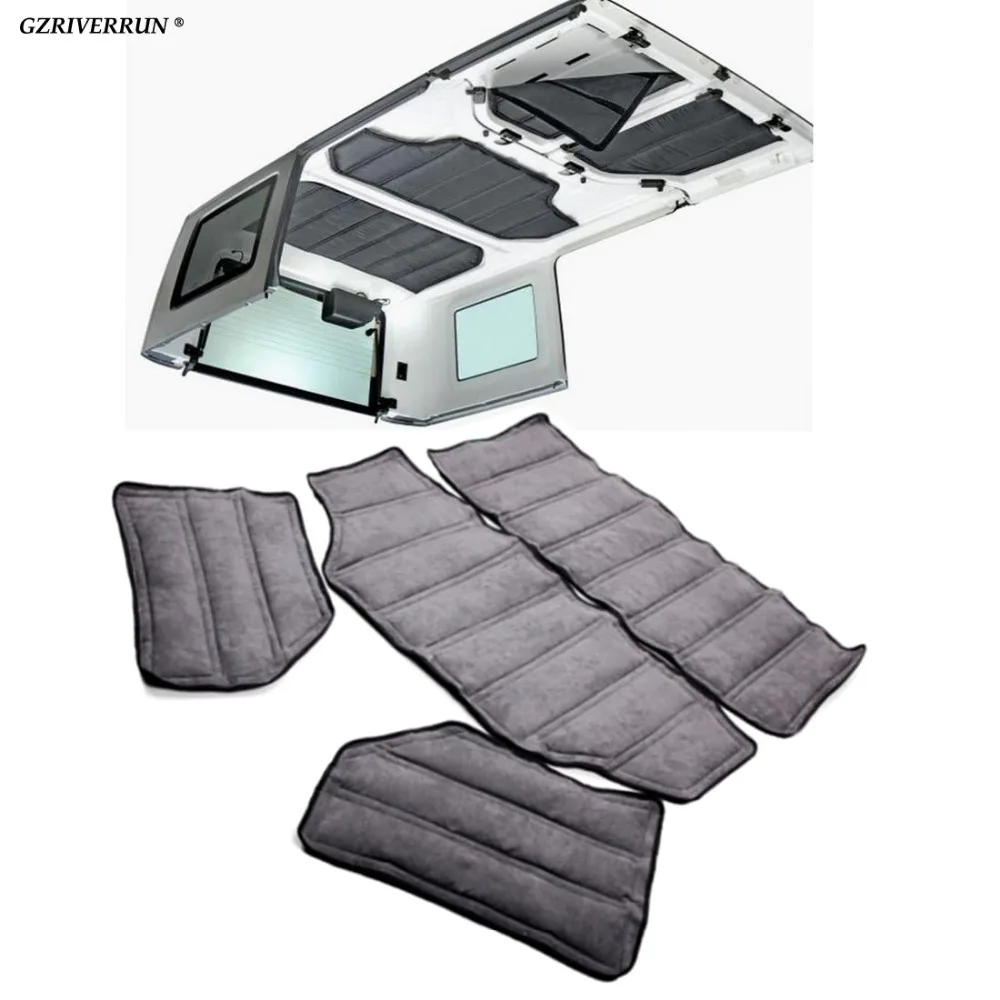 GZRIVERRUN Hardtop Insulation Kit for Jeep Wrangler 4 Door JK Rubicon