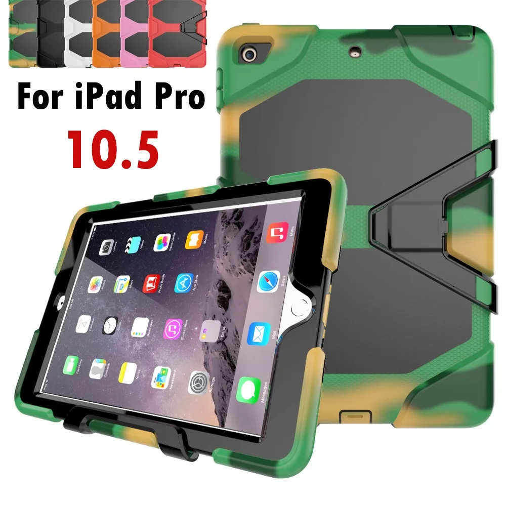 Для Apple iPad Pro 10.5 дюймов 2017 выпущен противоударный Панцири Гибридный защитник