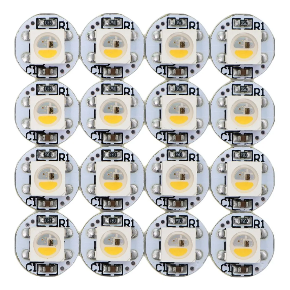 SK6812 RGBW LED Chips 100PCS RGB+Warm White Individually Addressable SK6812 White LED Chips with