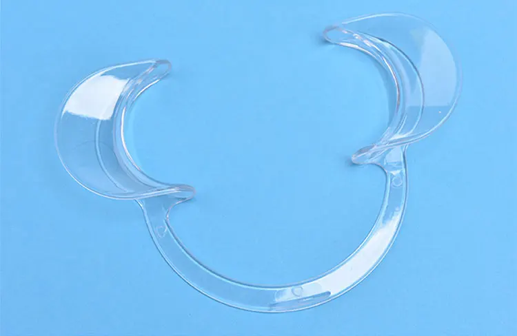 Стоматологический Ретрактор C-type устройство для открытия синего отбеливания зубов ортодонтический пластиковый рот для губ может быть высокотемпературный