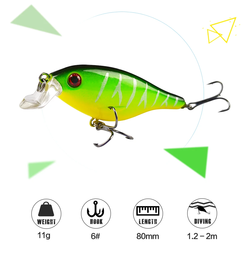 Fishing Crankbait Lure Wobbler 3