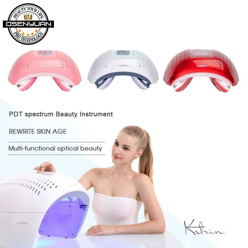 

2019 Home Use PDT LED Photon Light Therapy Lamp Facial Body Beauty SPA PDT Mask Skin Tighten Rejuvenation Acne Wrinkle Remover