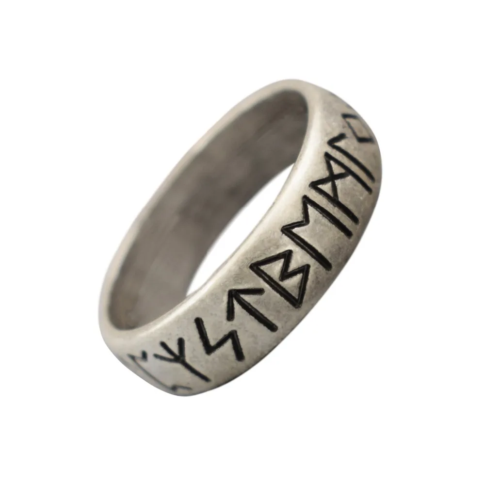 Viking Runes Ring Norse Mythology Rune Ring Pagan Jewelry 4styles