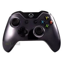 Пользовательские хром пистолет Лицевая панель Верхняя передняя оболочка части для Xbox один контроллер