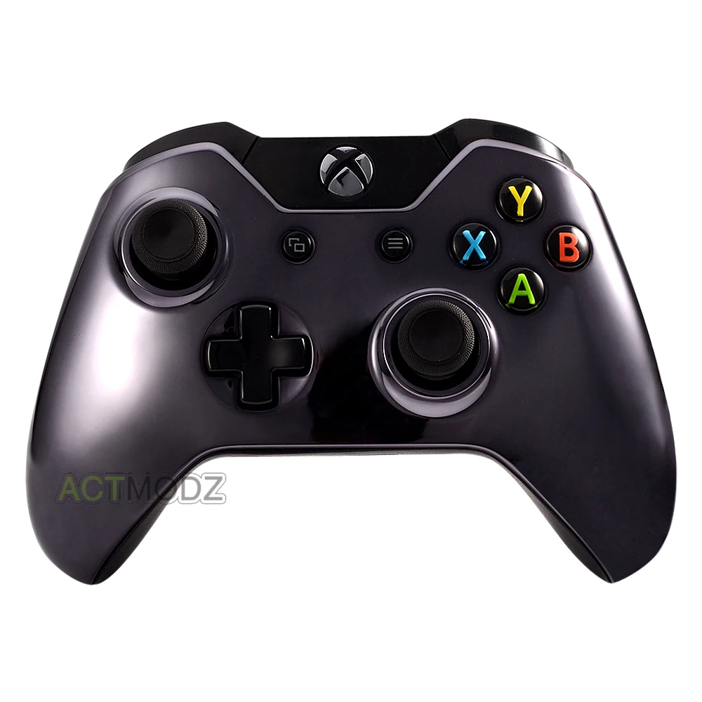 

Custom Chrome Gun Faceplate Top Front Shell Cover Parts For Xbox One Controller