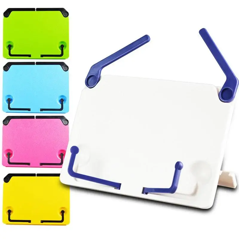 

Portable Reading Stand Books Document Recipe Shelf Folding Cookbook Tablet Holder Organizer Rest Rack Bookends