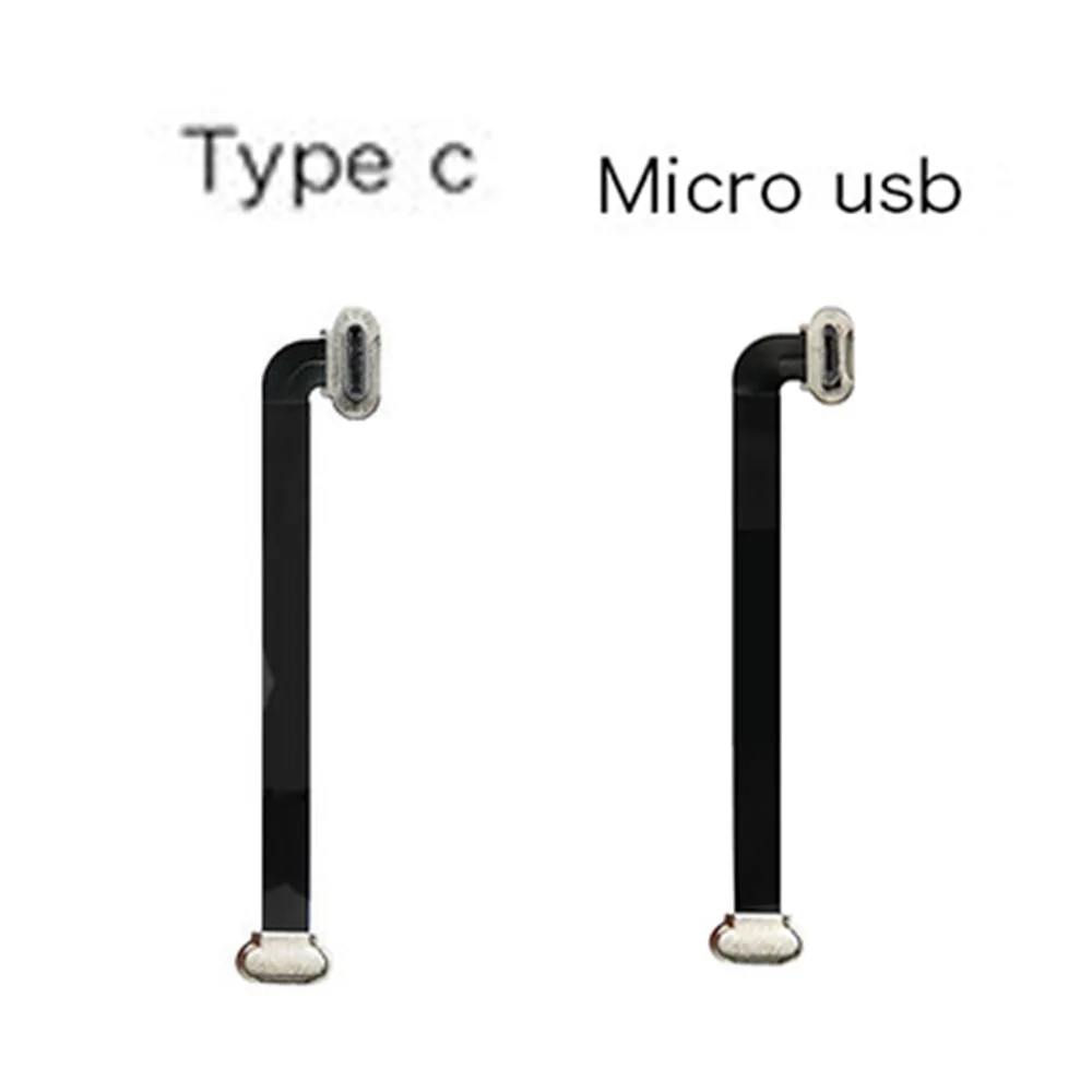 Сменный зарядный кабель для iphone/type C/Micro USB зарядный кабель для Zhiyun Smooth 4 Mini-Micro USB плоский 90 градусов