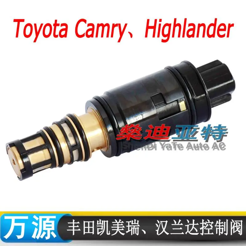 Automotive air conditioning compressor solenoid control valves,variable