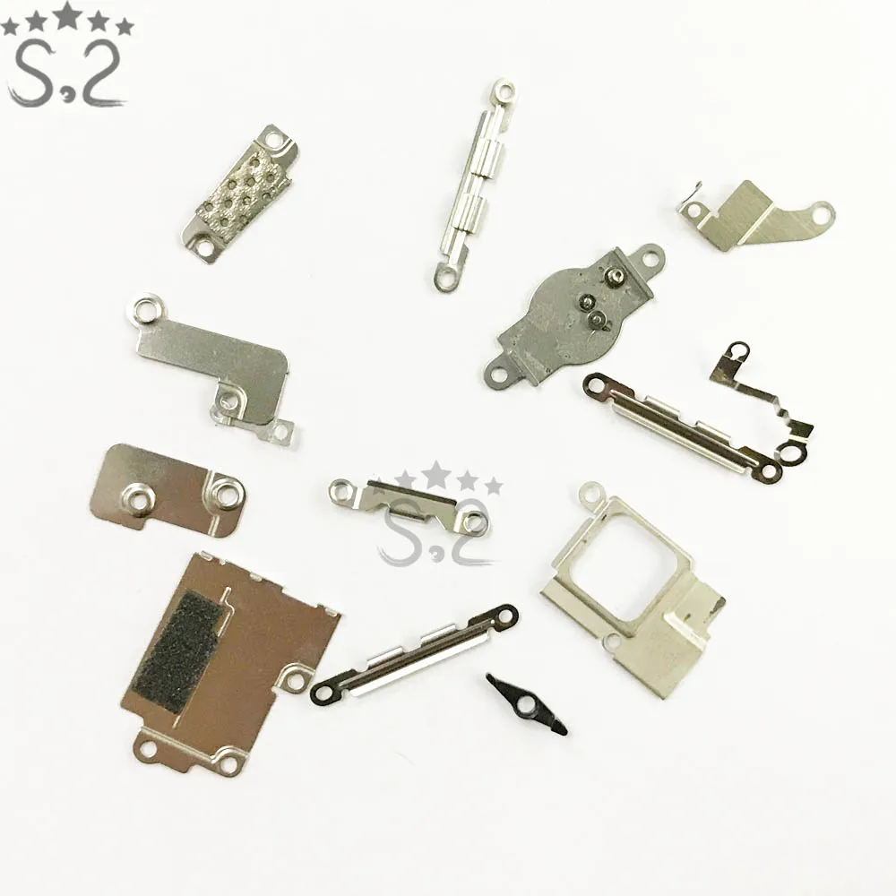 

Inner Accessories for iPhone 5 5s 6 6 plus 7 7 plus 8 8 plus Original Small Metal Parts Holder Bracket Shield Plate Set Kit