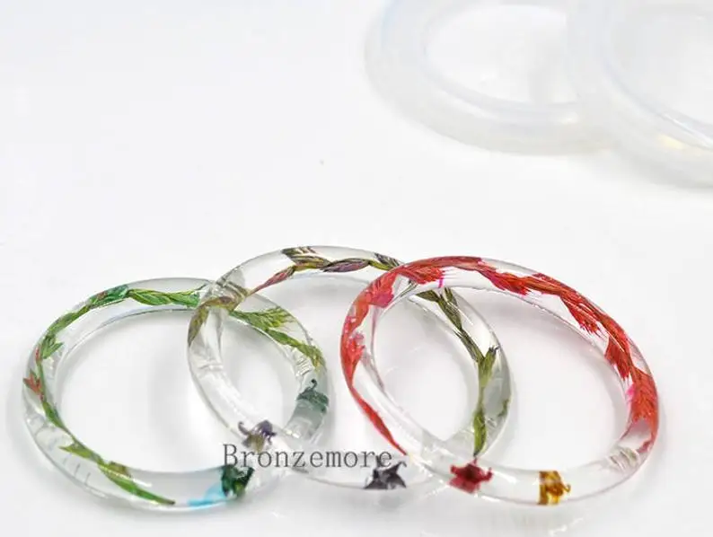 

New silicone bracelet mold for resin craft - resin bracelet molds - 57-72mm bangle molds for jewelry craft diy
