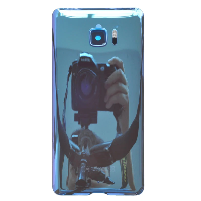Стеклянная задняя крышка ZUCZUG для HTC U Ultra аккумулятора запасная часть с объективом