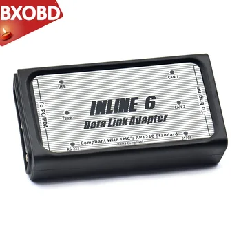 

INLINE 6 Data Link Adapter Insite v7.62 Data Link Adaptor for Cummins Heavy Duty Truck Diagnostic Tool Diesel Truck Scanner