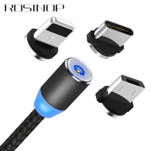 Best Price Rosinop 3 in 1 USB Cable Magnetic Charging Cable For iphone xr xs For Lightning Cable Type C Micro USB Magnetic Charger Android Best Price Rosinop 3 in 1 USB Cable Magnetic Charging Cable For iphone xr xs For Lightning Cable Type C Micro USB Magnetic Charger Android