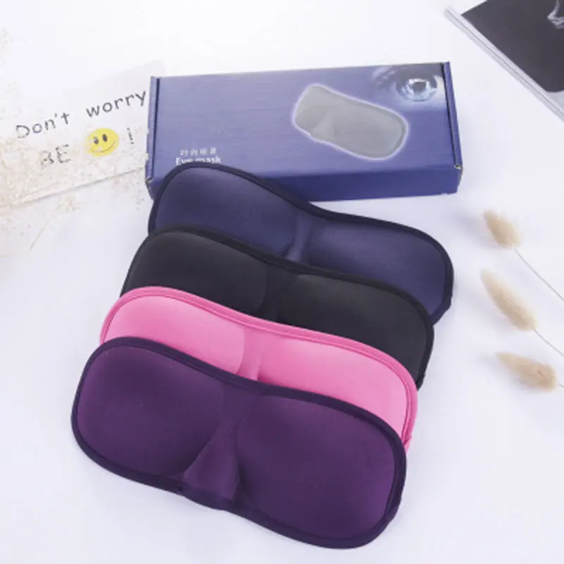 ATOMUS Black Eyepatch For Adults Travel Portable Sleeping Eye Covers 3d Breathable Eye Covers