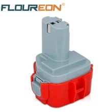 FLOUREON For Makita Mak 12V 3000mAh Ni-MH Rechargeable Battery Pack Power Tool Battery Replacement Cordless Drill 1050D 4331D FLOUREON For Makita Mak 12V 3000mAh Ni-MH Rechargeable Battery Pack Power Tool Battery Replacement Cordless Drill 1050D 4331D