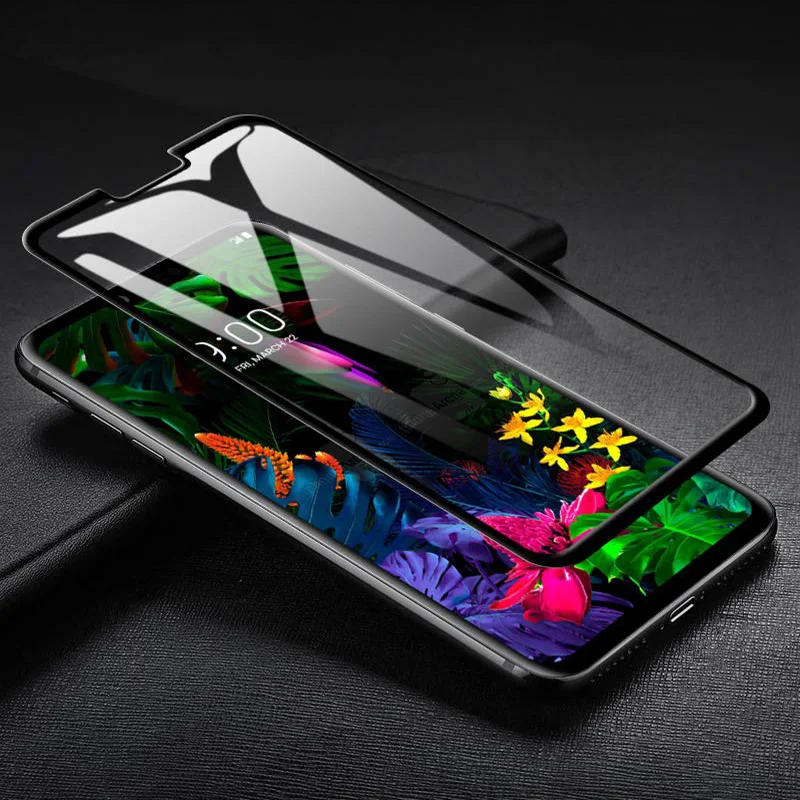 3D изогнутое закаленное стекло для LG V50 ThinQ полное покрытие экрана Защитная пленка