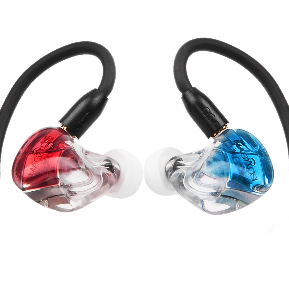 Наушники вкладыши Wooeasy MaGaosi K5 5BA 5 сбалансированных якорей Hi Fi наушники для