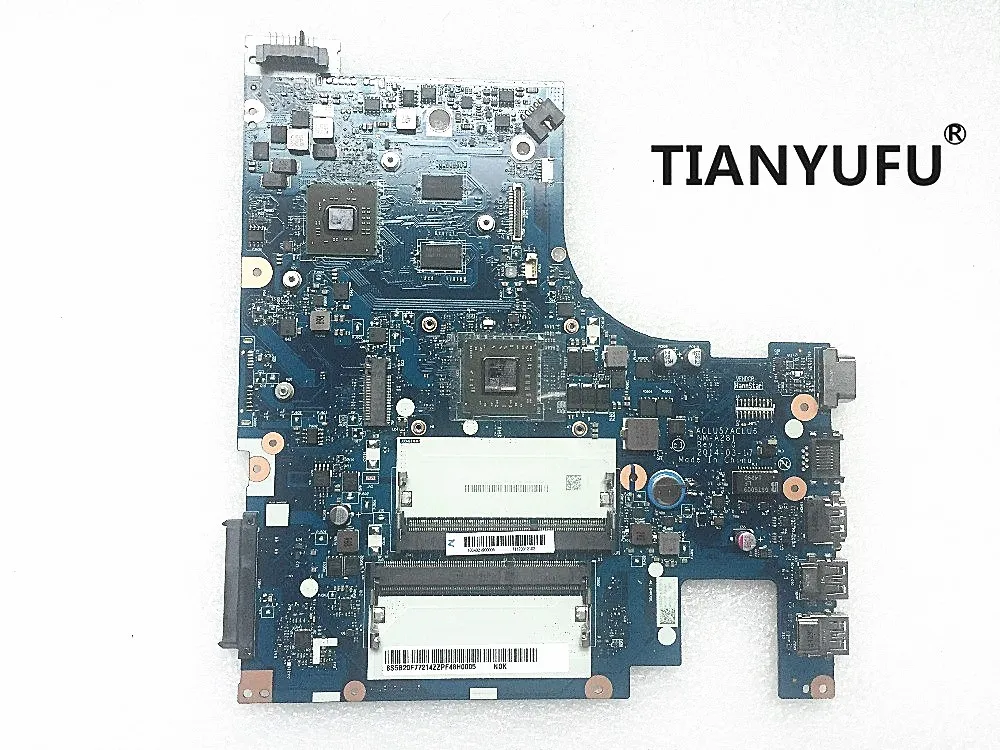 Материнская плата для ноутбука lenovo G50-45 ACLU5/ACLU6 NM-A281 материнская плата с процессором AMD(для видеокарты AMD) Материнская плата протестирована